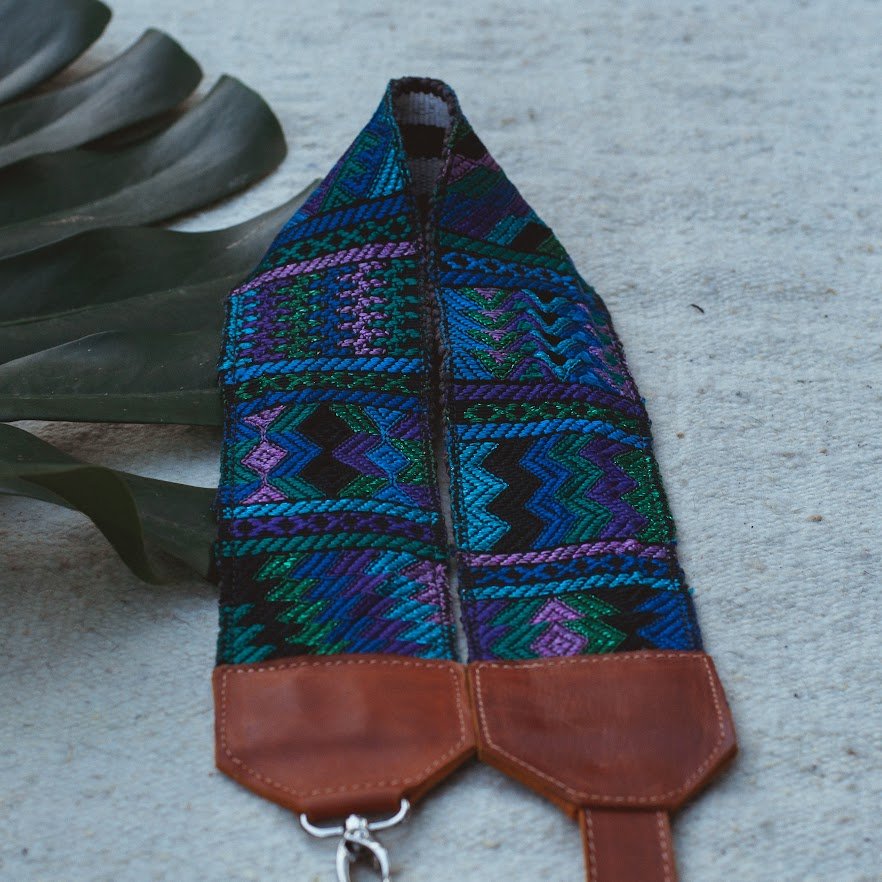 Adjustable Embroidered Strap - Tesoros Maya