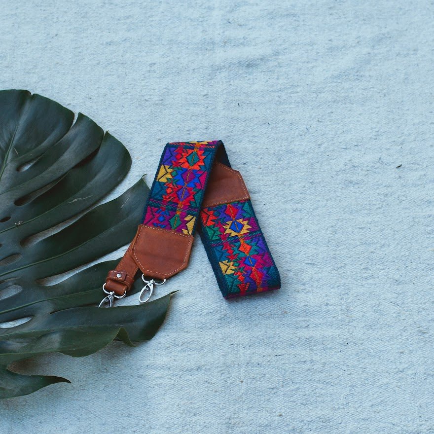 Adjustable Embroidered Strap - Tesoros Maya