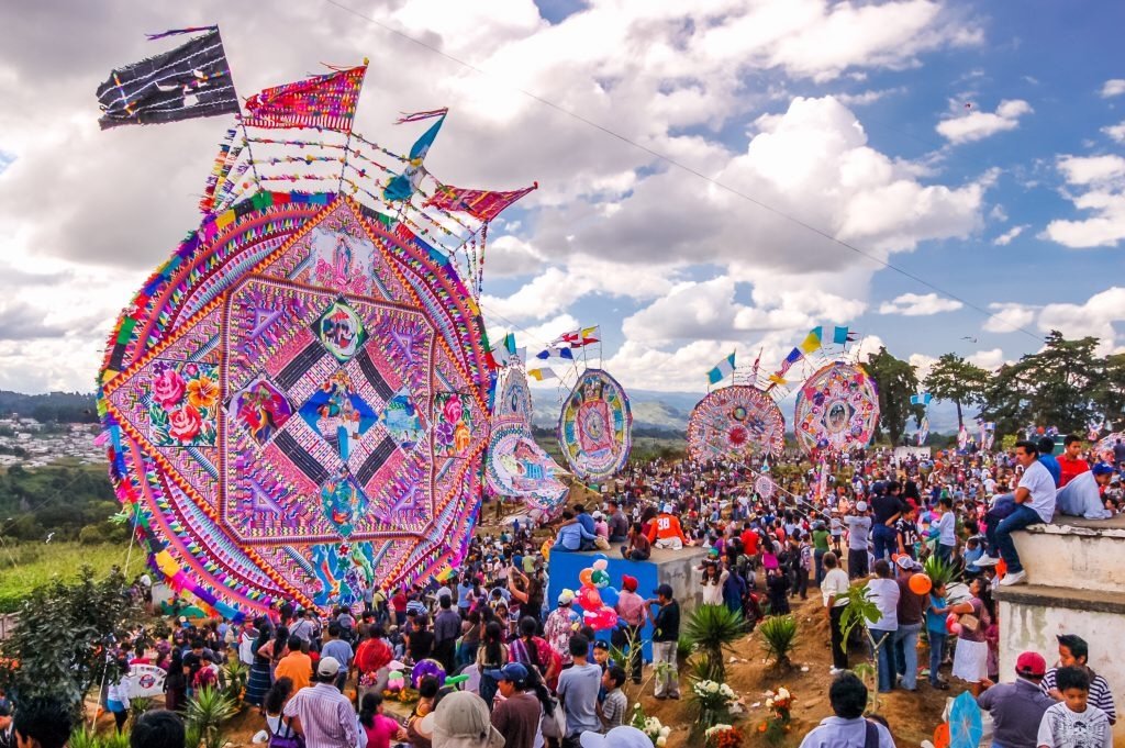 Kite Festival in Guatemala - BARRILETES