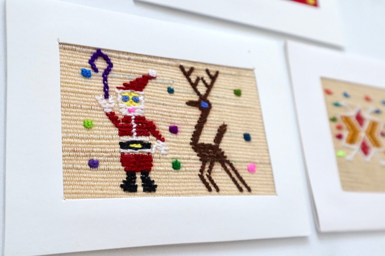 Christmas Greeting Cards - Set of 3 - Tesoros Maya