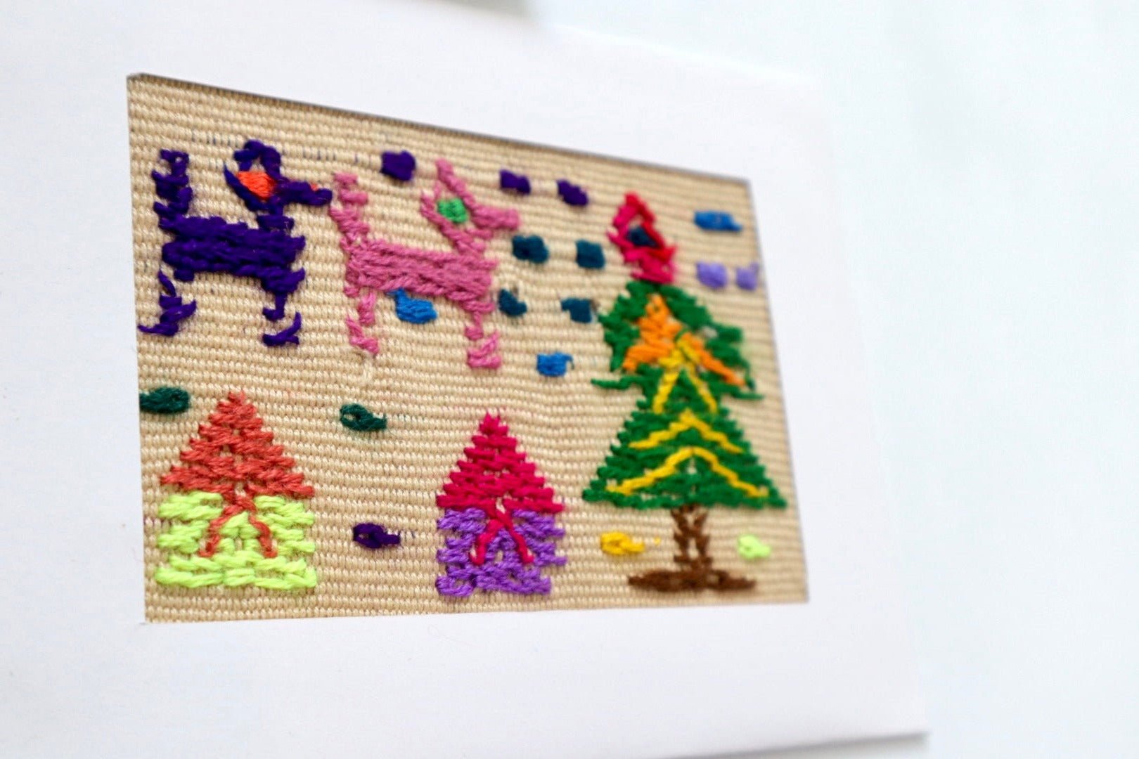 Christmas Greeting Cards - Set of 3 - Tesoros Maya