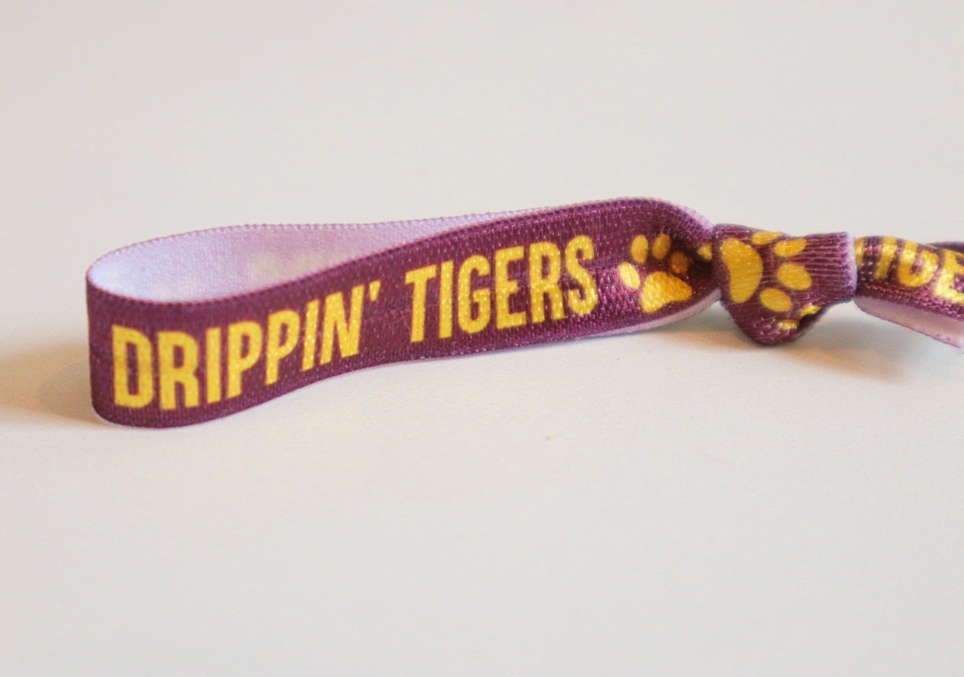 Dripping Springs Tigers Hair Tie