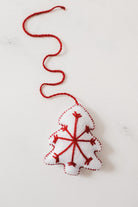 Embroidered Christmas Ornament - Tree - Tesoros Maya