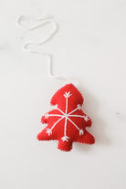 Embroidered Christmas Ornament - Tree - Tesoros Maya