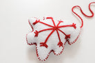 Embroidered Christmas Ornament - Tree - Tesoros Maya