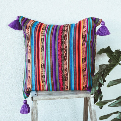 Guatemalan Pillow - Square - Tesoros Maya