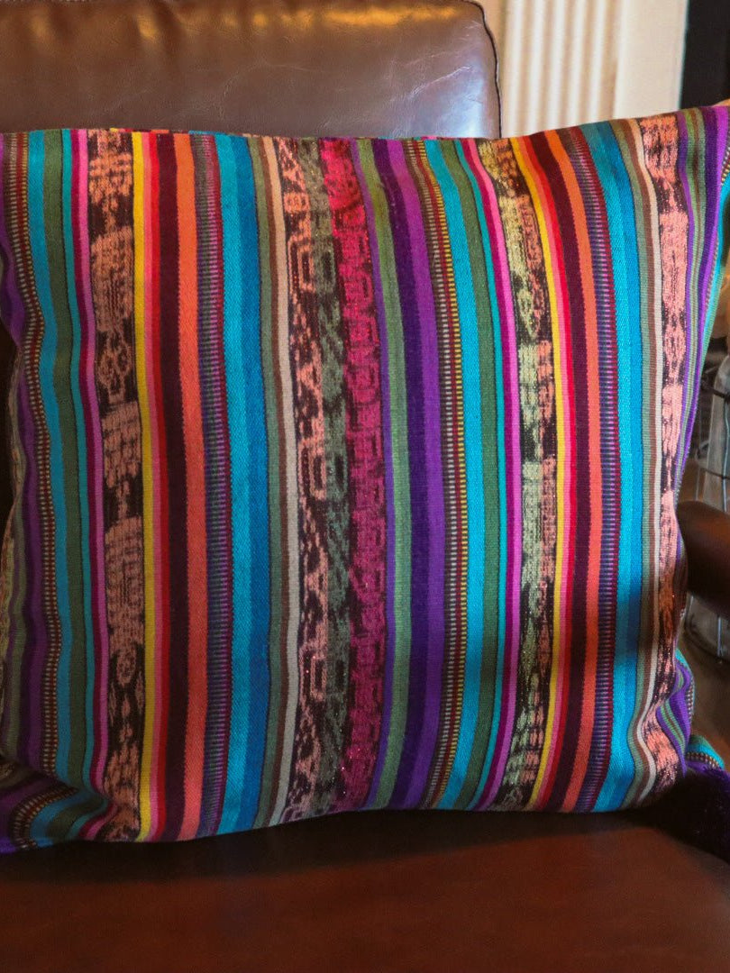 Guatemalan Pillow - Square - Tesoros Maya