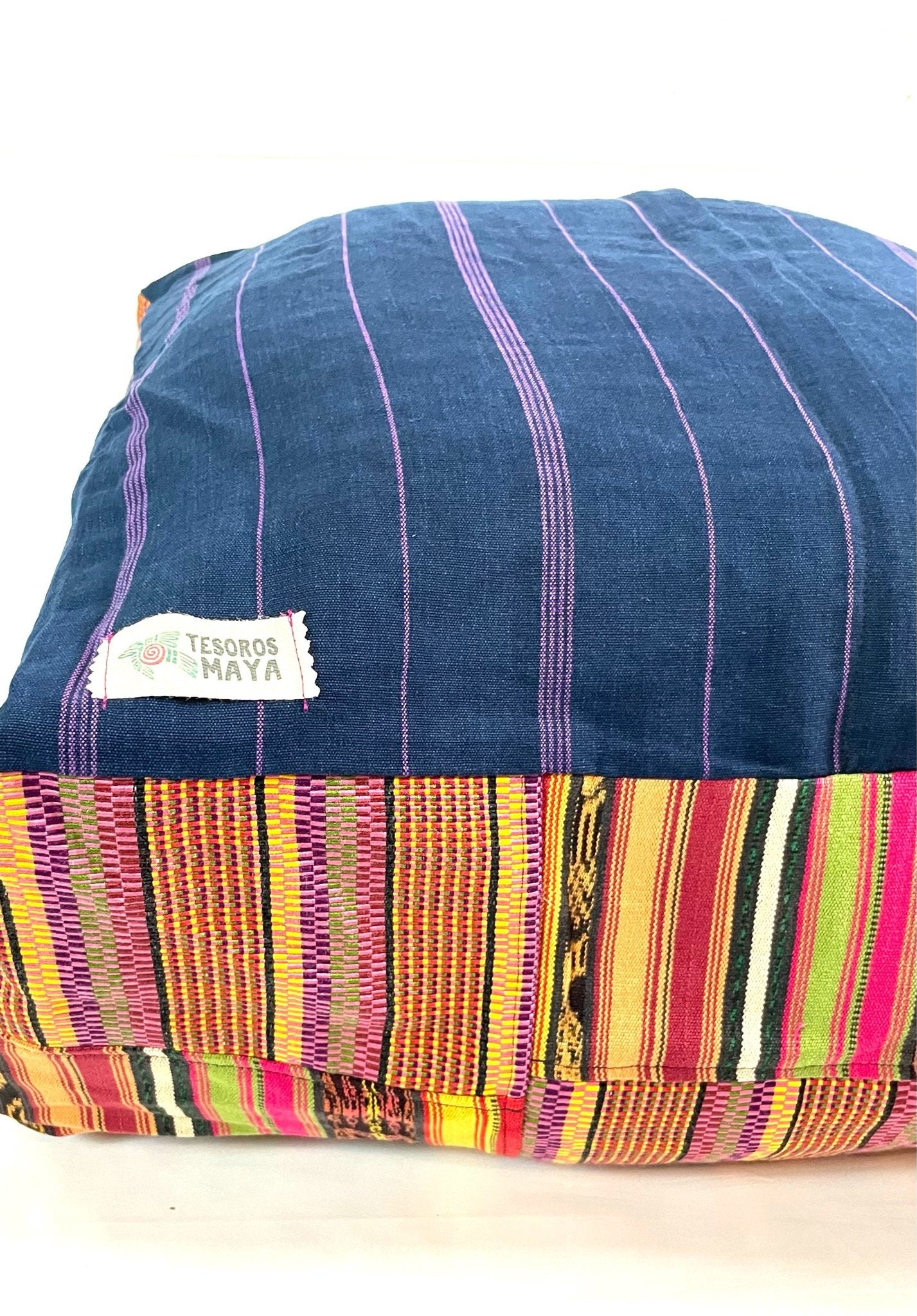 Guatemalan Pouf - No. 147 - Tesoros Maya