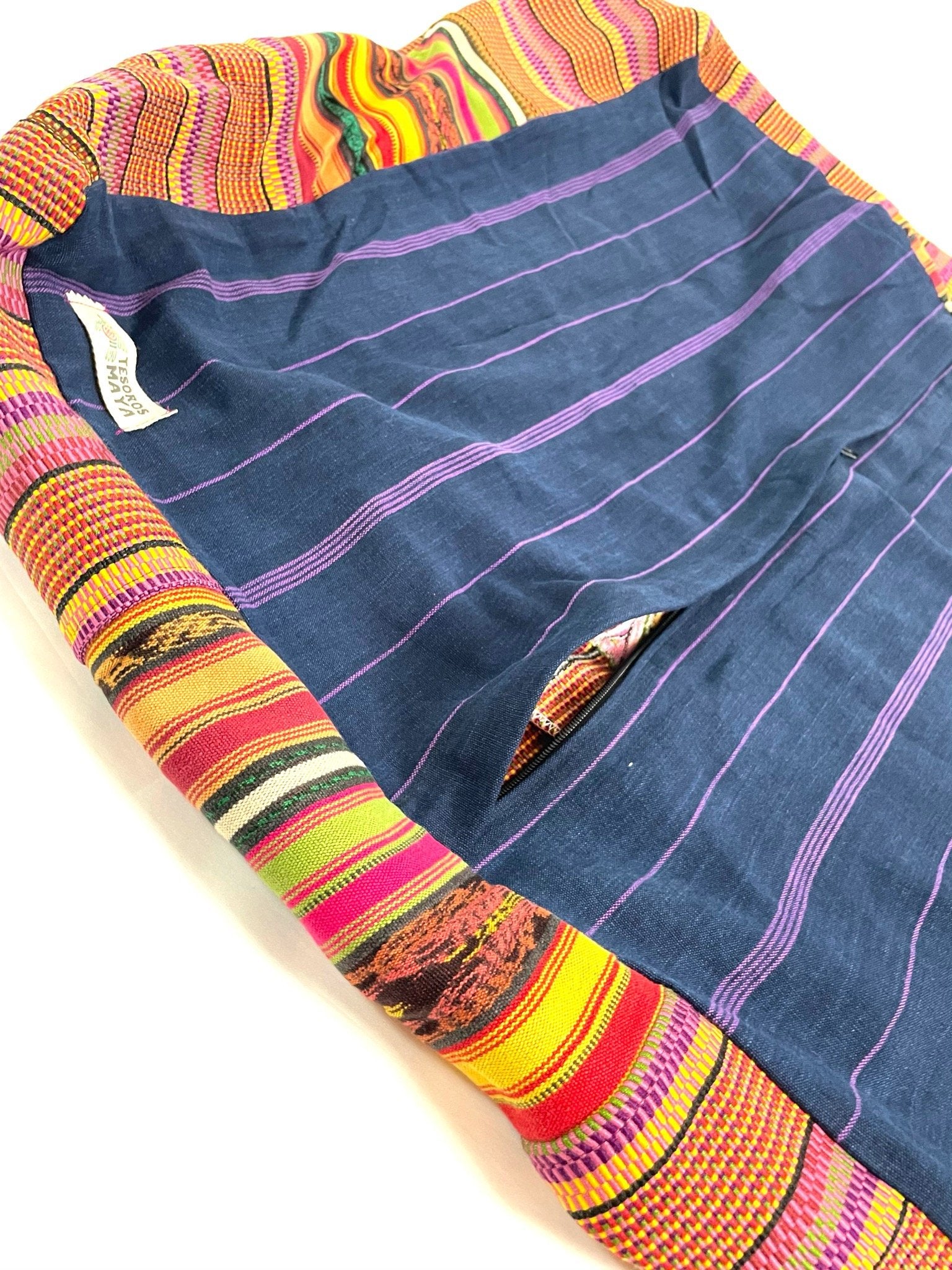 Guatemalan Pouf - No. 147 - Tesoros Maya