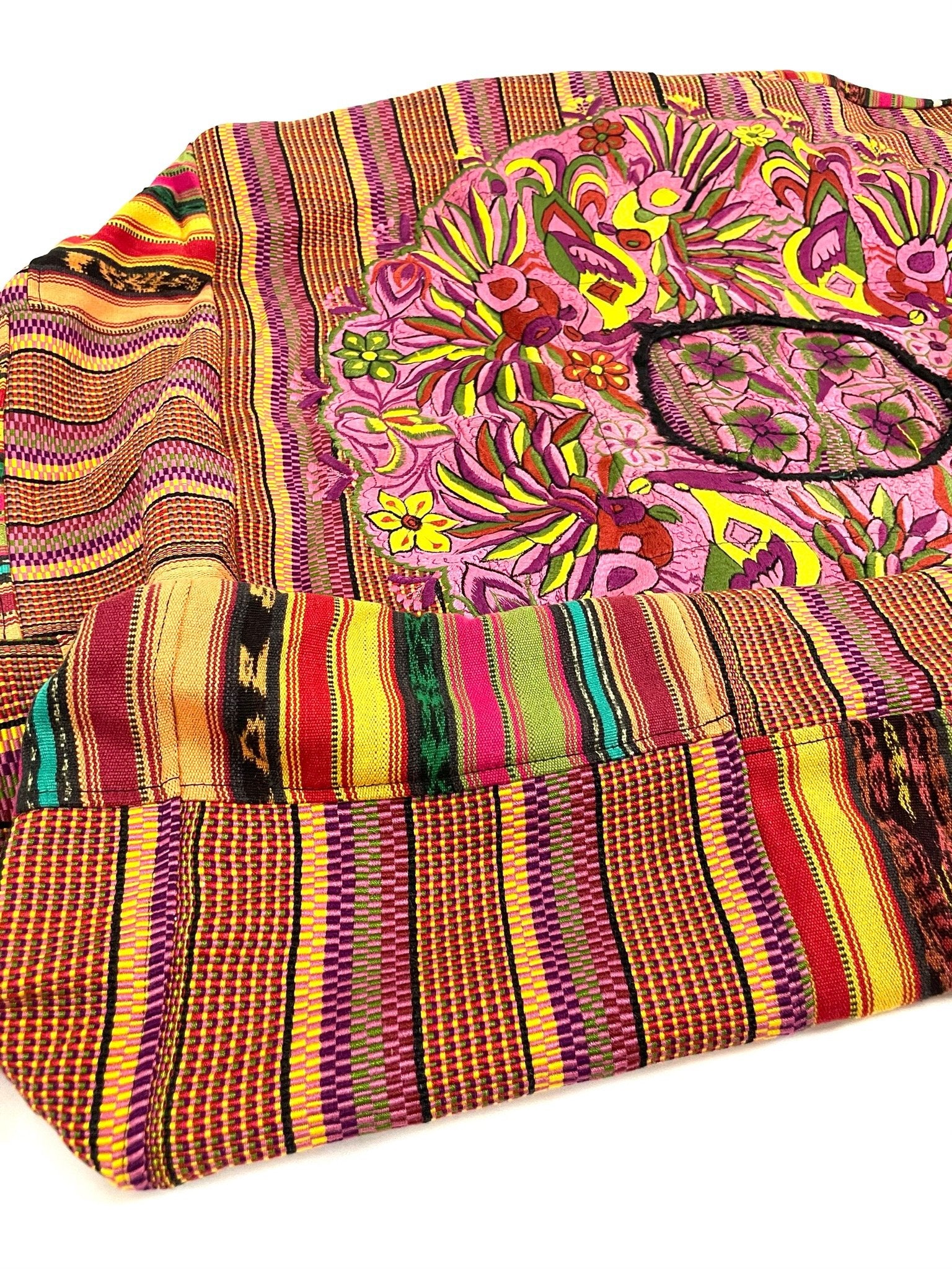 Guatemalan Pouf - No. 147 - Tesoros Maya