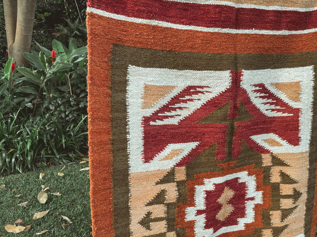 Guatemalan Wool Rug - Tierra - Tesoros Maya