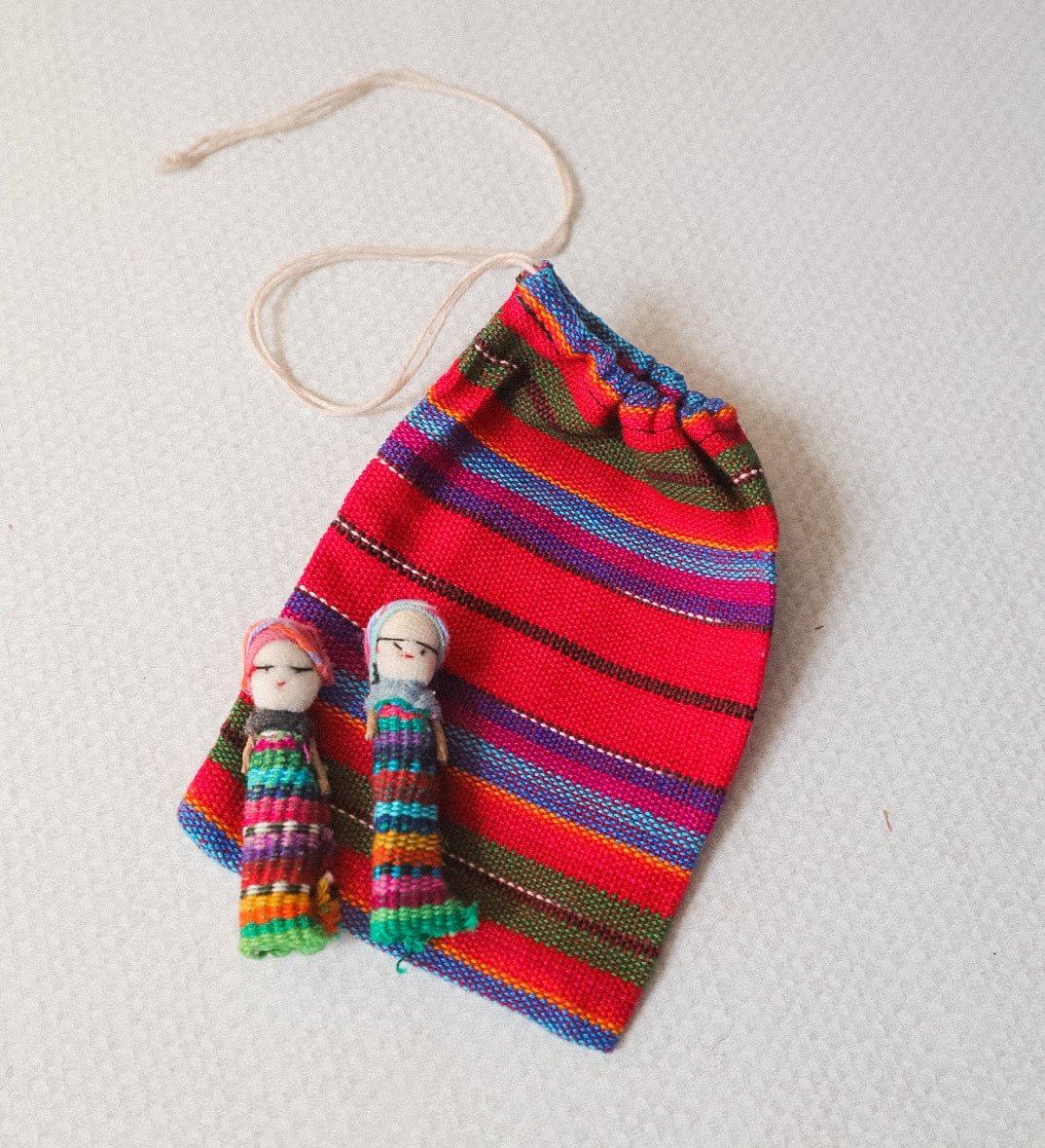 Guatemalan Worry Doll Set - Tesoros Maya