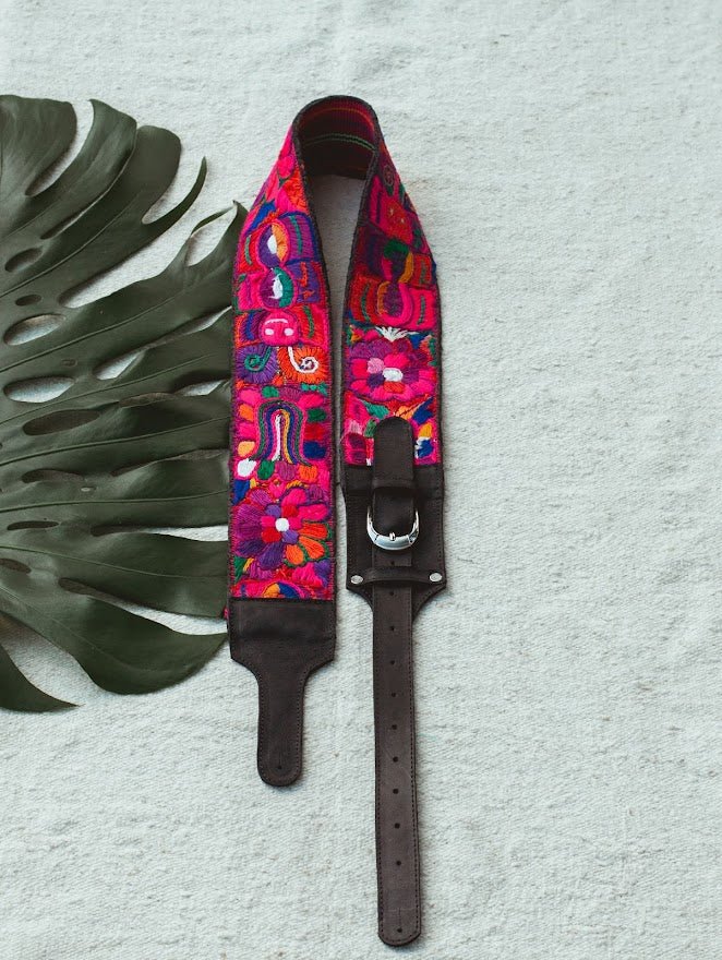 Guitar Strap - No. 849 - Tesoros Maya