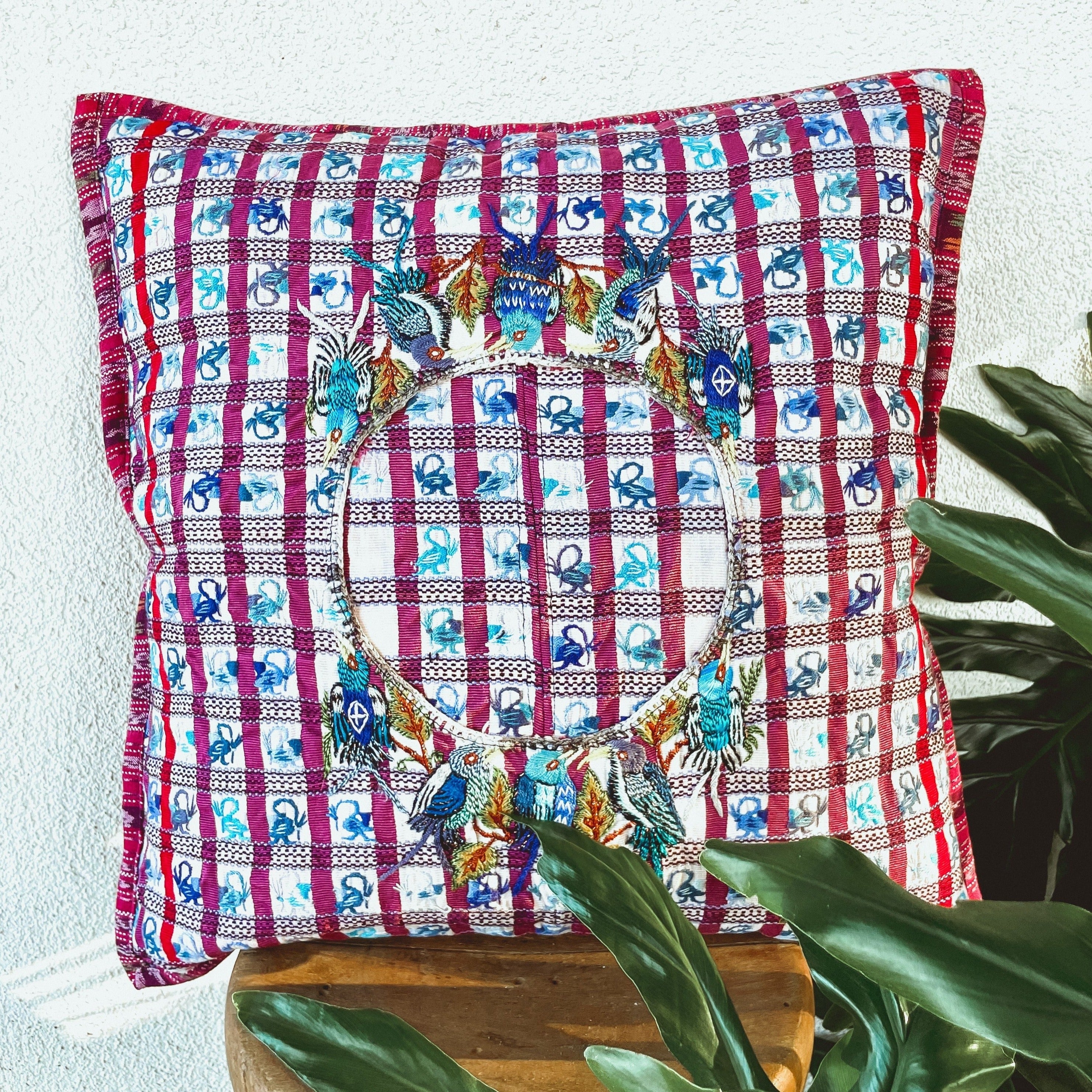 Huipil Pillow - (Large) 