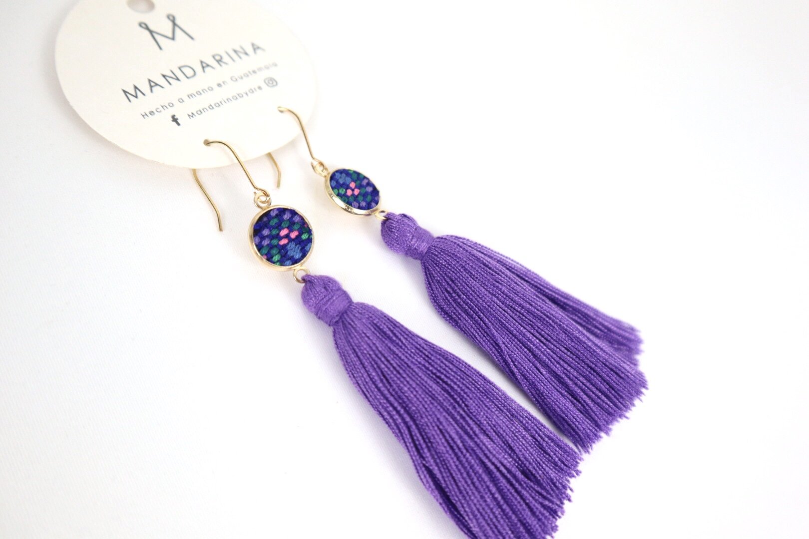 HUIPILITOS with Tassels - Brass - Tesoros Maya