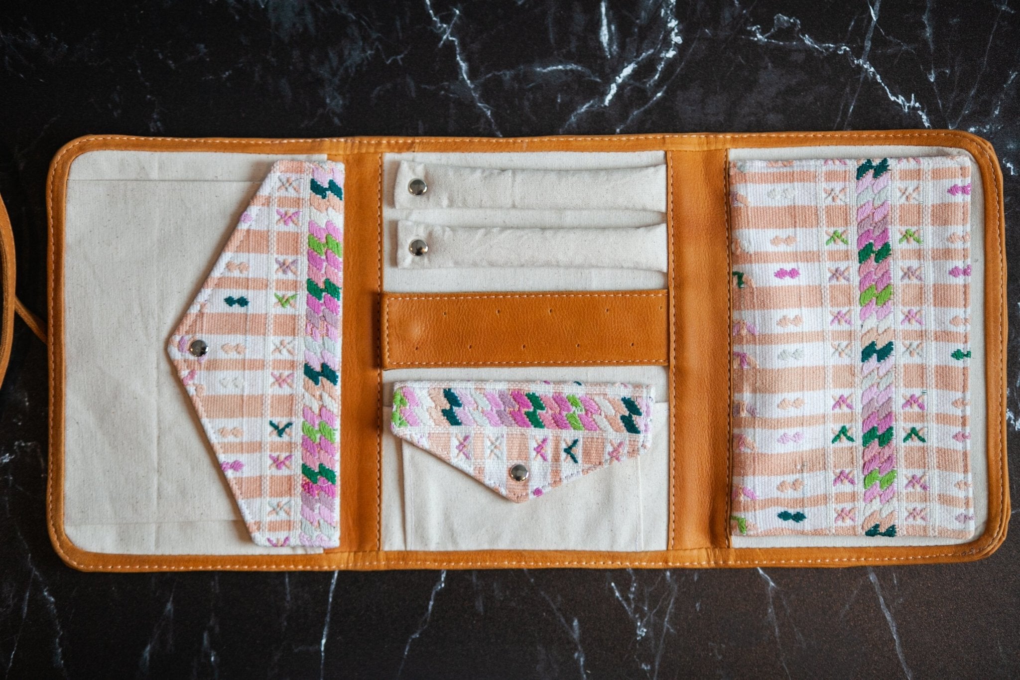 Jewelry Organizer Travel Case - Tesoros Maya