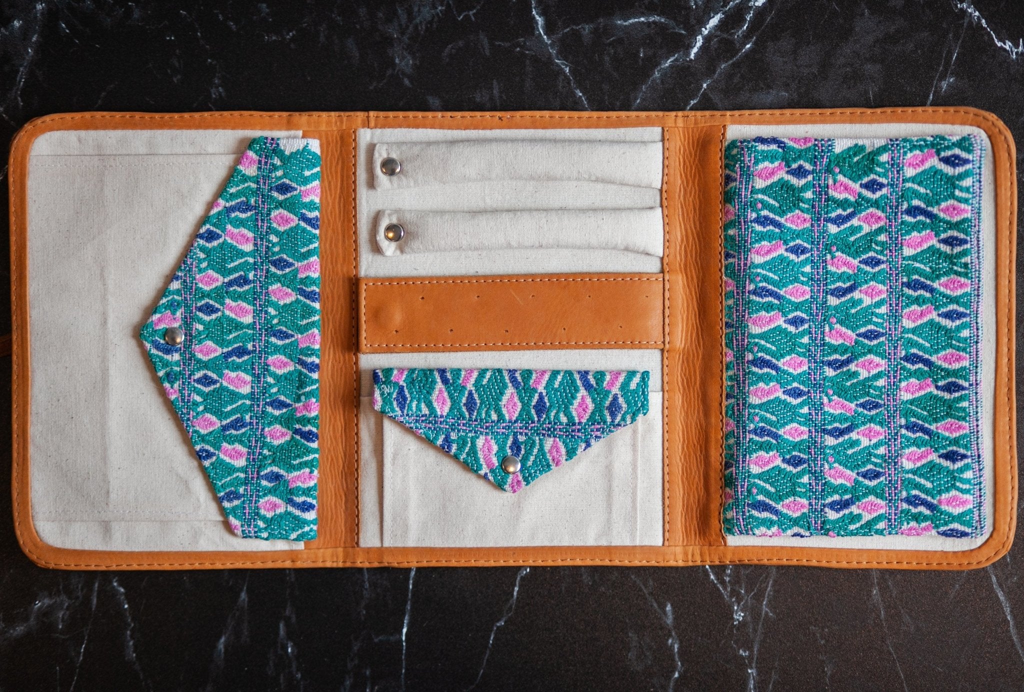 Jewelry Organizer Travel Case - Tesoros Maya