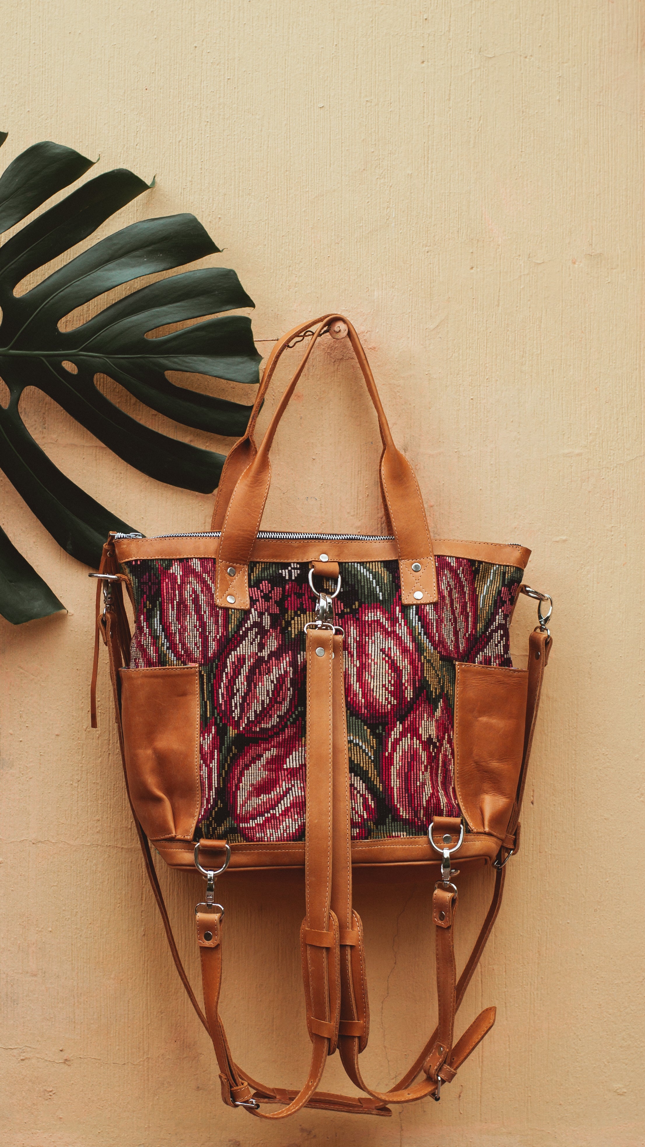 Large Convertible Bag - No. 433 - Tesoros Maya