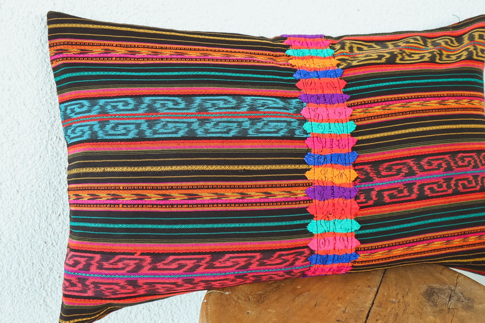 Lumbar Cushion Cover - No. 625 - Tesoros Maya