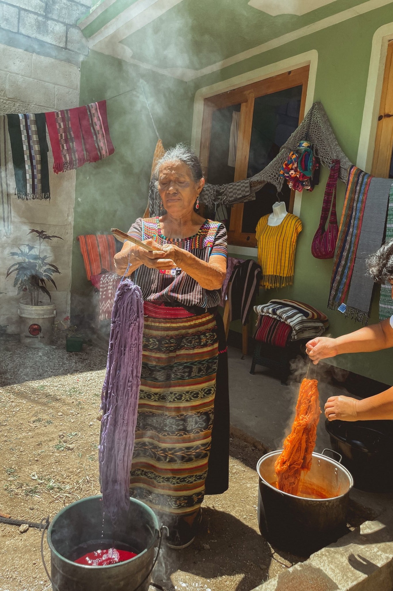 Market Bag - Ikat - Tesoros Maya
