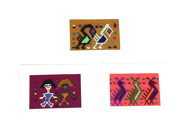 Mayan Greeting Cards - Set of 3 - Tesoros Maya