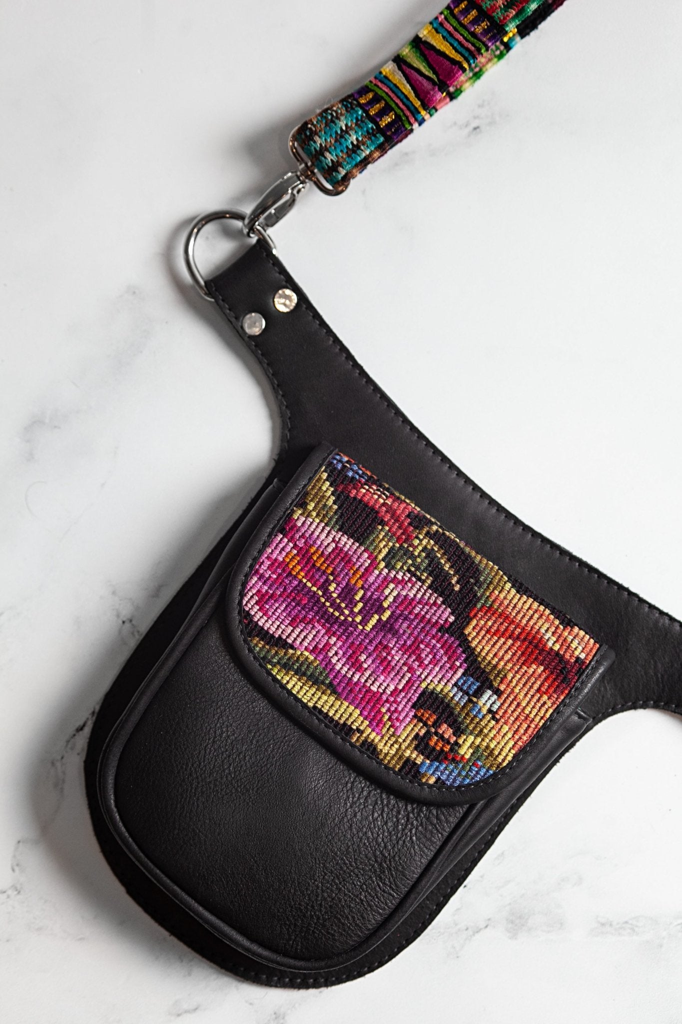 Mayan Hip Satchel - Belt Bag - Tesoros Maya