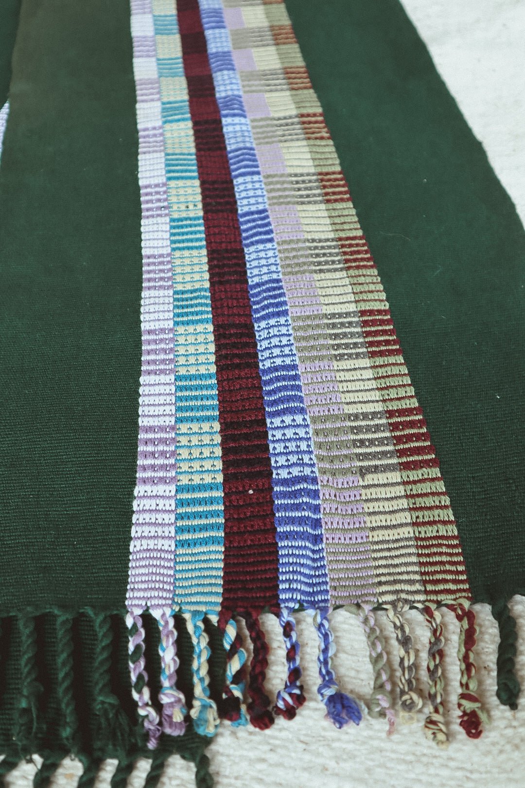 Newly Woven Table Runner - No. 5137 - Tesoros Maya
