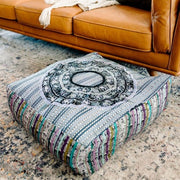 Pillow Floor Pouf - Lake - Tesoros Maya