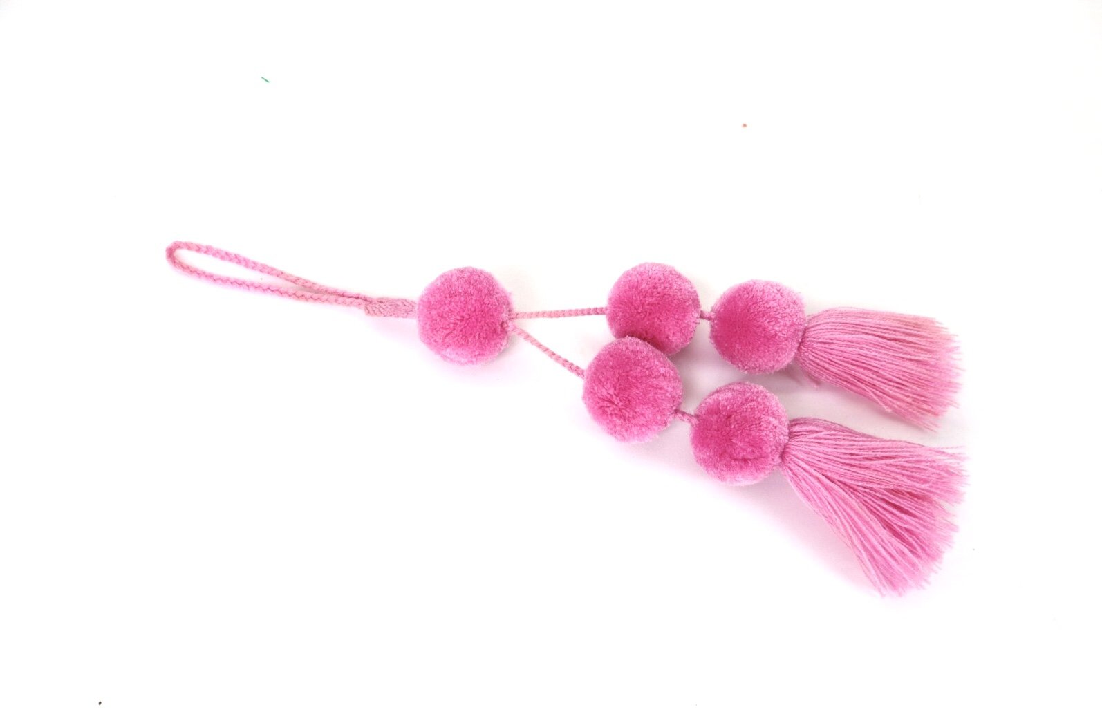 Pom Pom Charm Tassel - Tesoros Maya