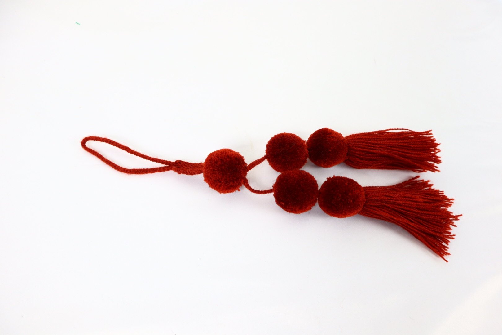 Pom Pom Charm Tassel - Tesoros Maya