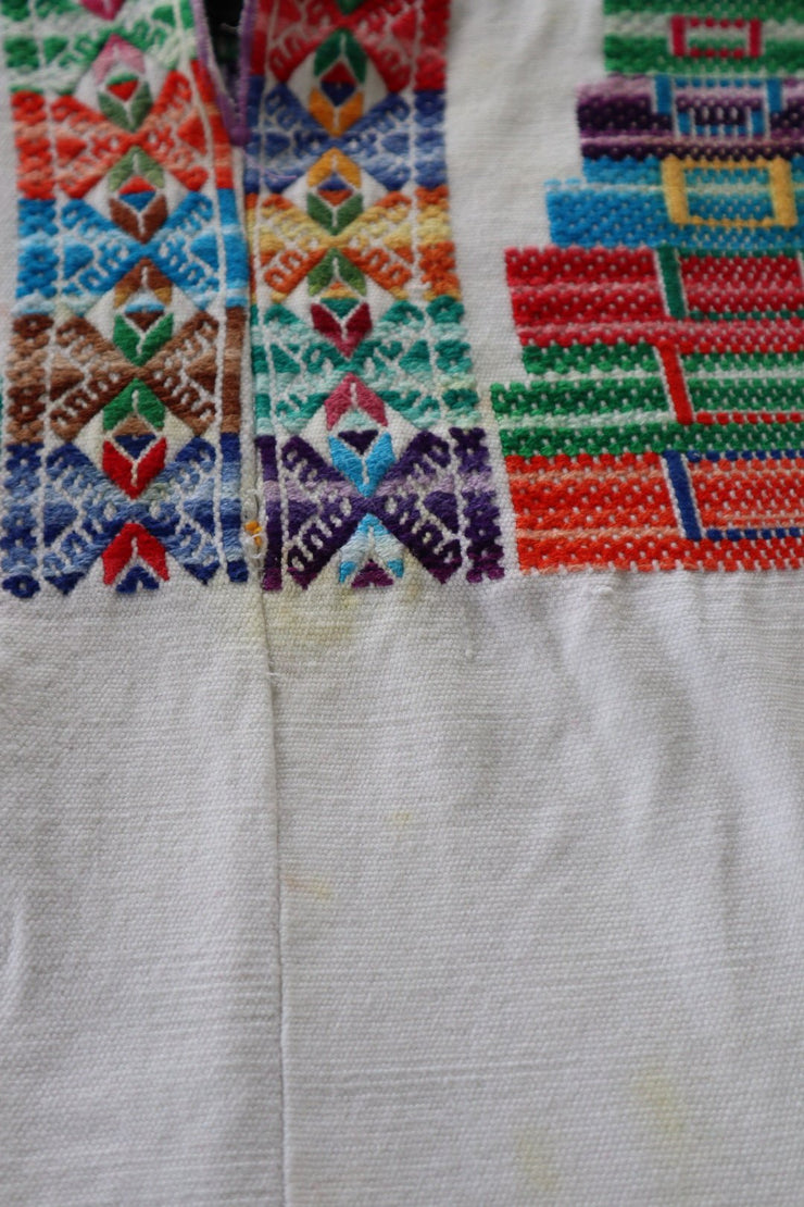 RARE FIND! Vintage Top - Huipil from Nahuala - Tesoros Maya