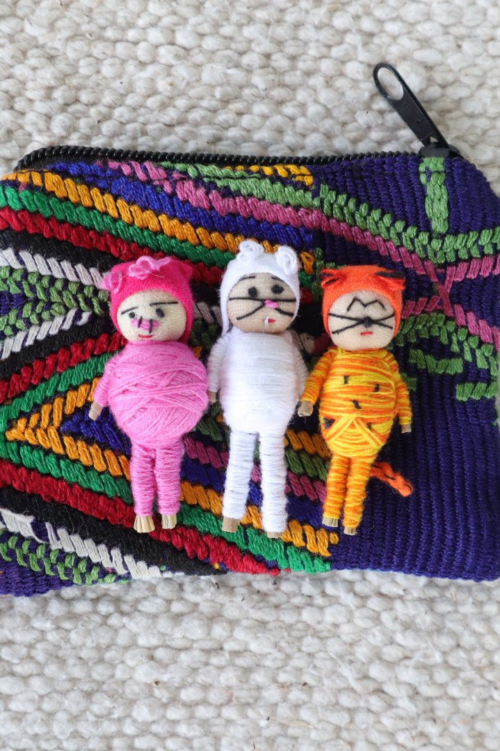Tiny Treasures: Halloween Worry Dolls - Tesoros Maya