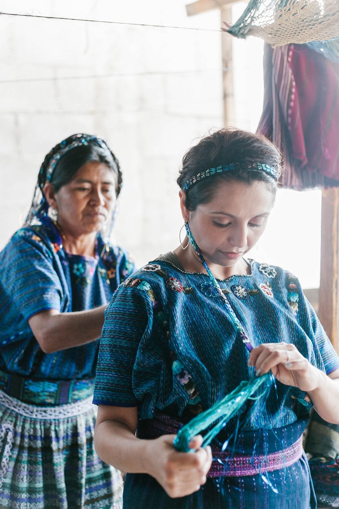 Tocoyal - Mayan Hair Wrap - Tesoros Maya