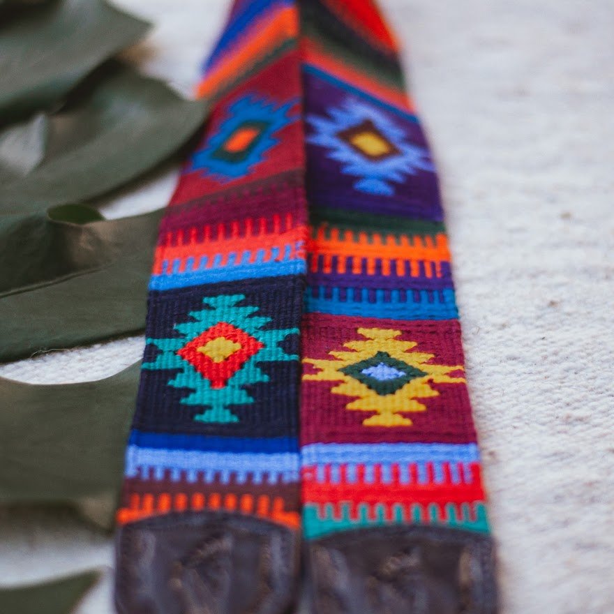 Tribal Guatemalan Camera Strap - No. 033 - Tesoros Maya
