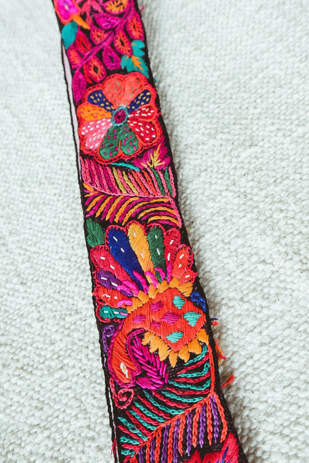 Vintage Mayan Belt - "Faja" - Tesoros Maya