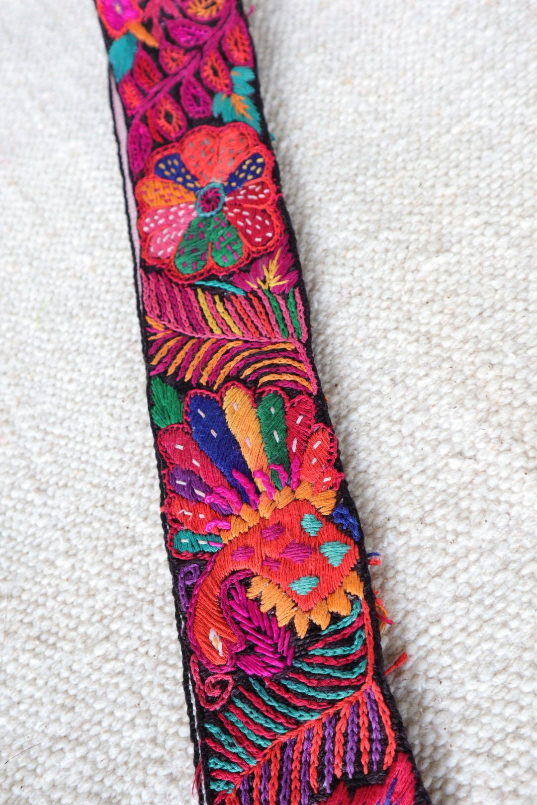 Vintage Mayan Belt - "Faja" - Tesoros Maya