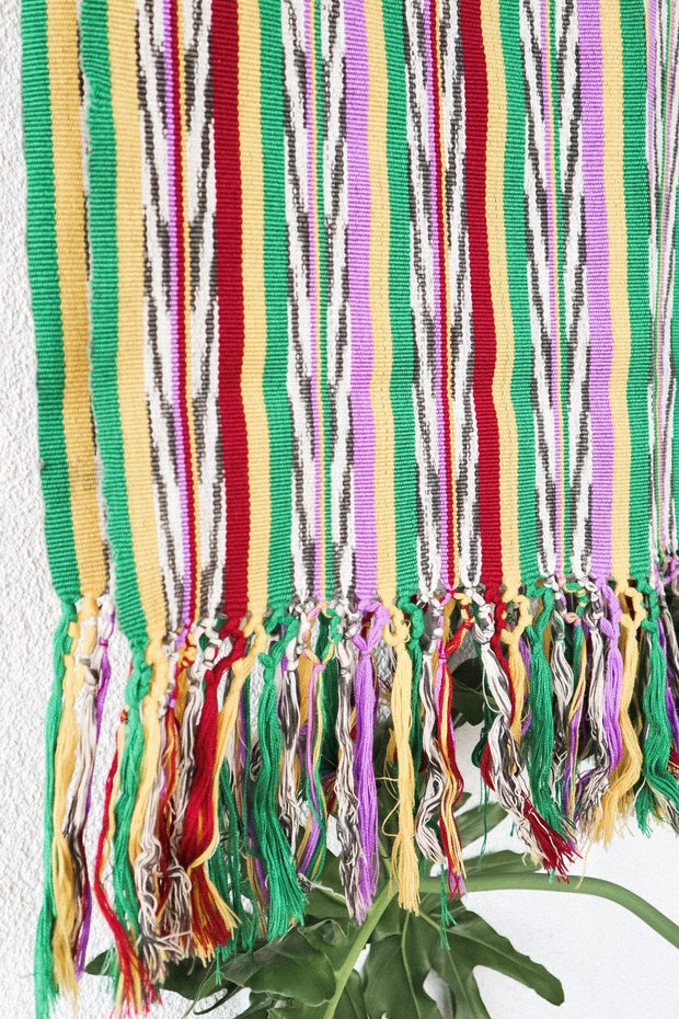 Vintage Rebozo - XELA Mayan Wrap (Pre-loved) - Tesoros Maya