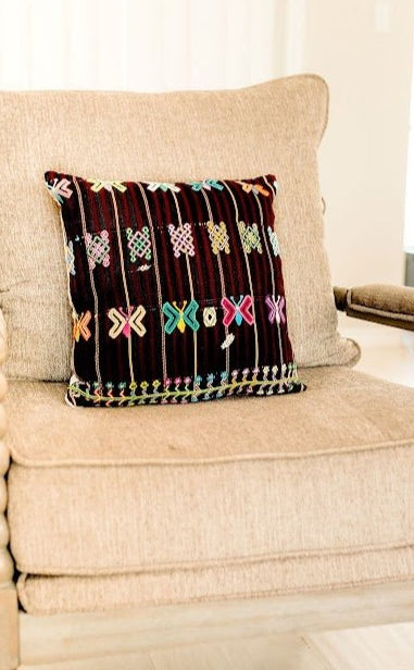Vintage Textile Pillow - Colotenango 