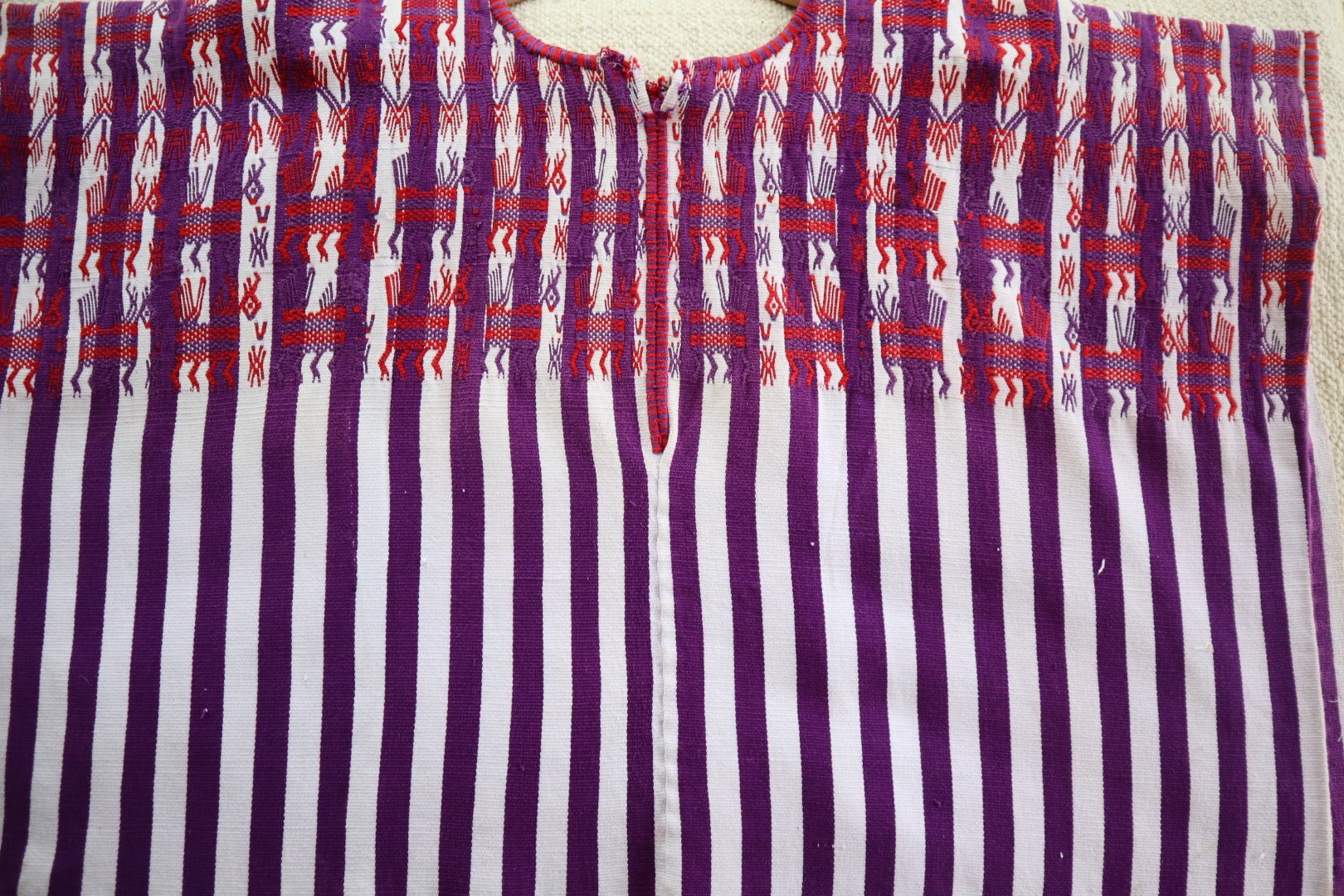 Vintage Top - Huipil (L) - Tesoros Maya