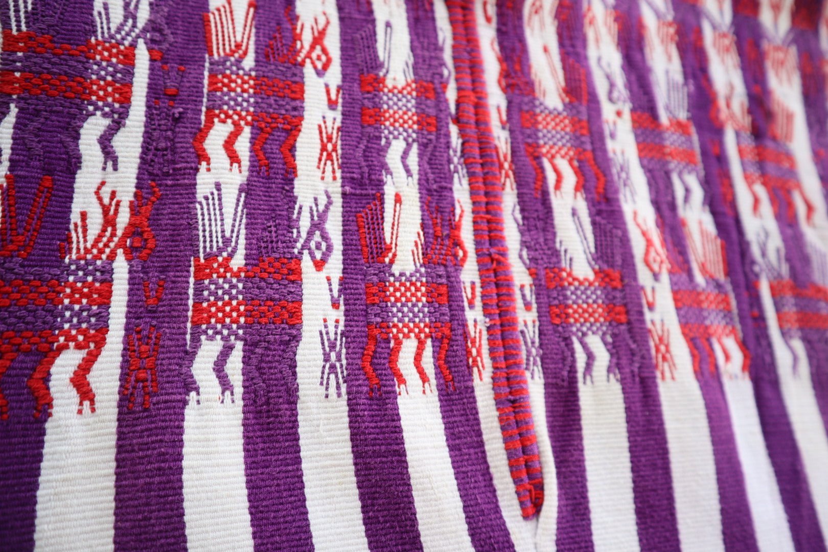 Vintage Top - Huipil (L) - Tesoros Maya