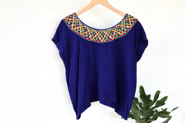 Vintage Top Huipil - Nebaj