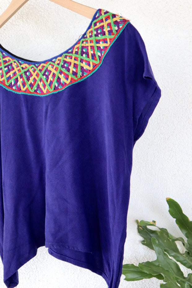 Vintage Top Huipil - Nebaj